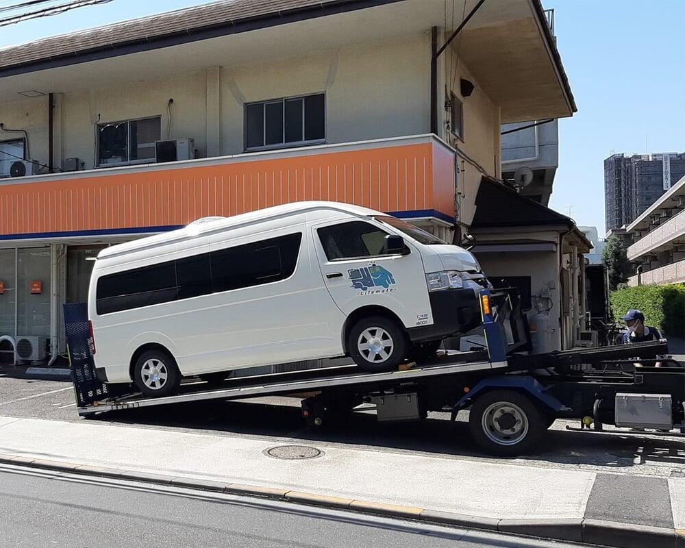 動物救急車外観